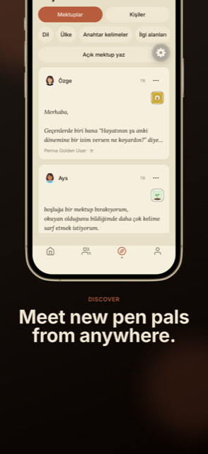 Penna discovery screen