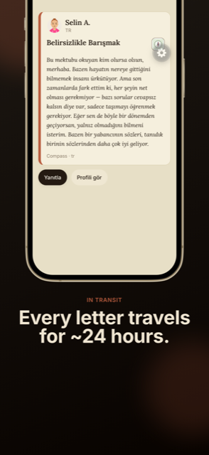 Penna letter thread screen
